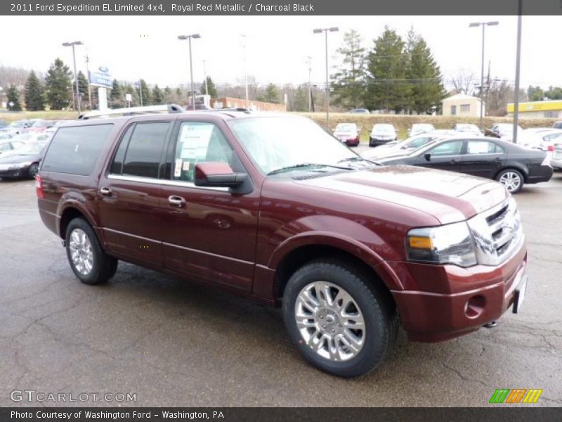 Front 3/4 View of 2011 Expedition EL Limited 4x4