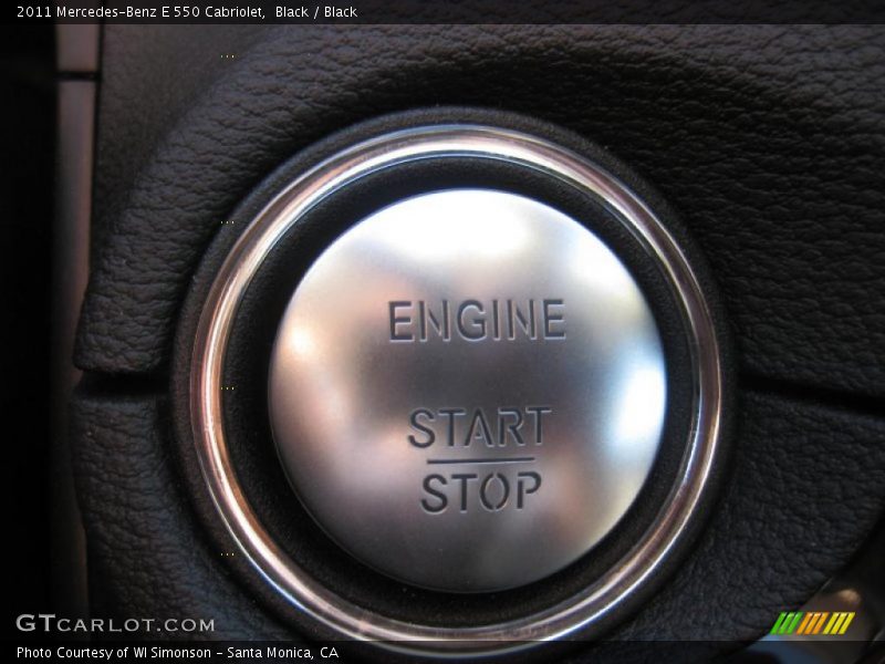 Controls of 2011 E 550 Cabriolet