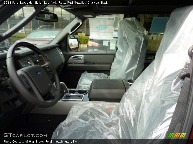 Royal Red Metallic / Charcoal Black 2011 Ford Expedition EL Limited 4x4