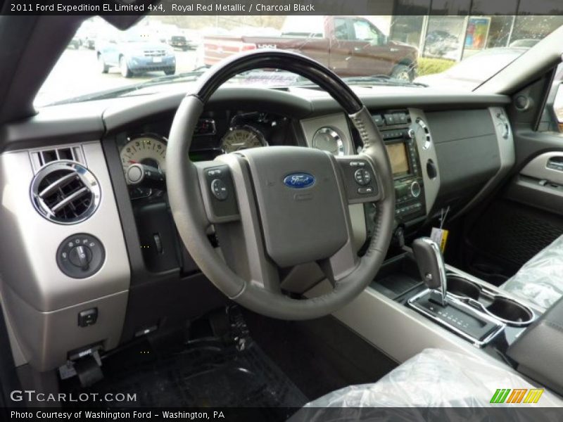Royal Red Metallic / Charcoal Black 2011 Ford Expedition EL Limited 4x4