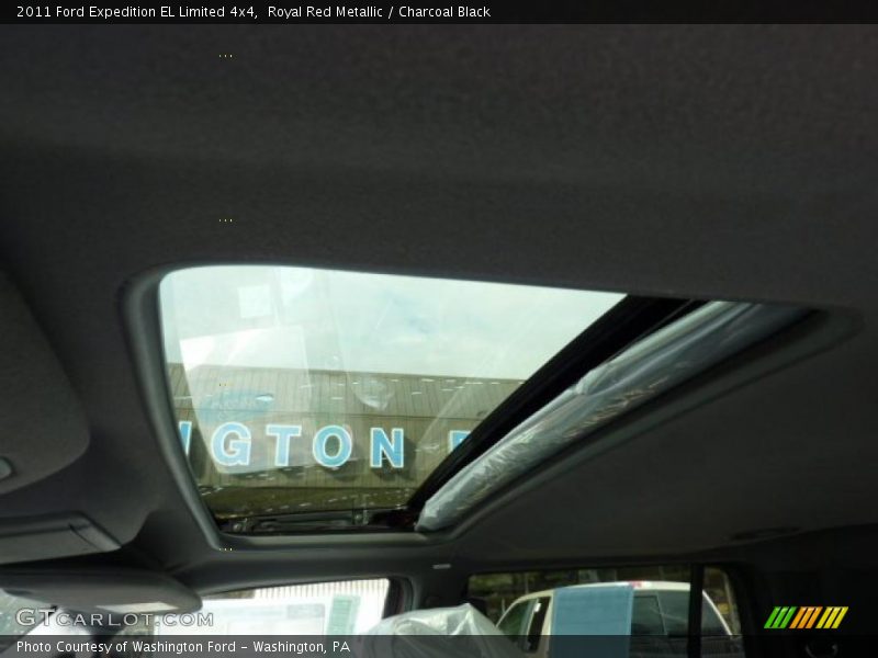 Royal Red Metallic / Charcoal Black 2011 Ford Expedition EL Limited 4x4
