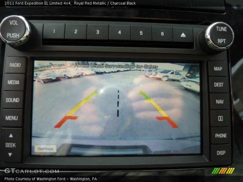 Royal Red Metallic / Charcoal Black 2011 Ford Expedition EL Limited 4x4