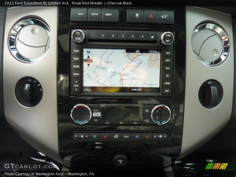 Controls of 2011 Expedition EL Limited 4x4