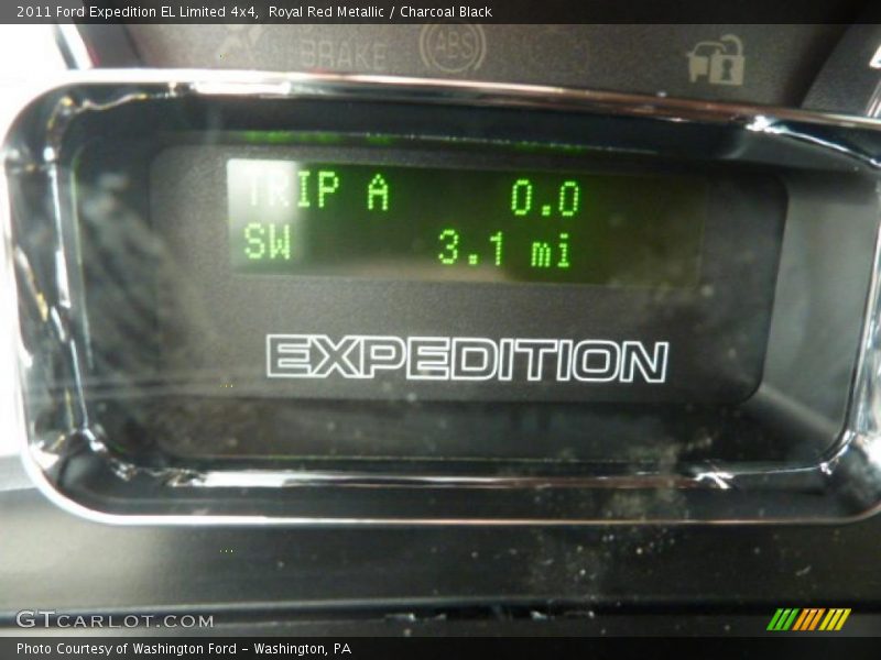 Royal Red Metallic / Charcoal Black 2011 Ford Expedition EL Limited 4x4