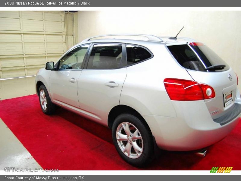 Silver Ice Metallic / Black 2008 Nissan Rogue SL