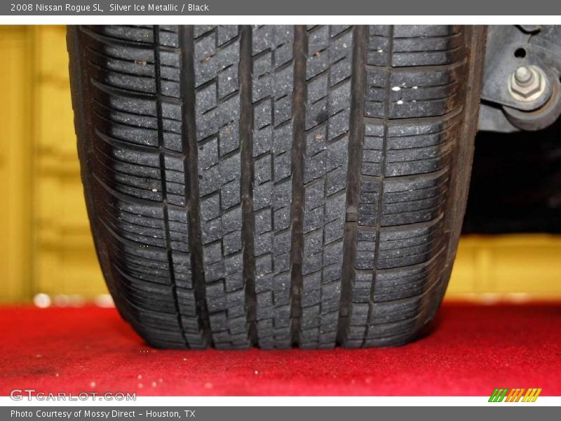 Silver Ice Metallic / Black 2008 Nissan Rogue SL