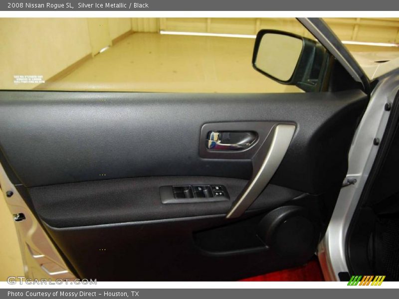 Silver Ice Metallic / Black 2008 Nissan Rogue SL
