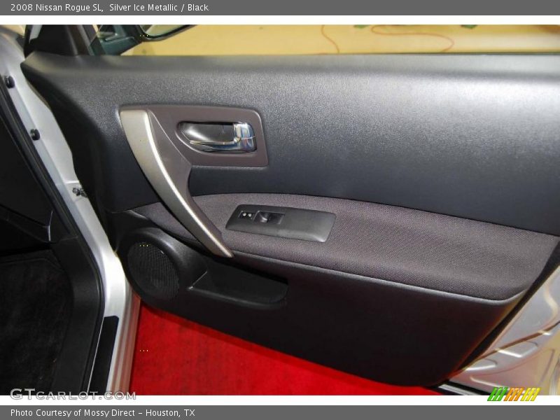 Silver Ice Metallic / Black 2008 Nissan Rogue SL