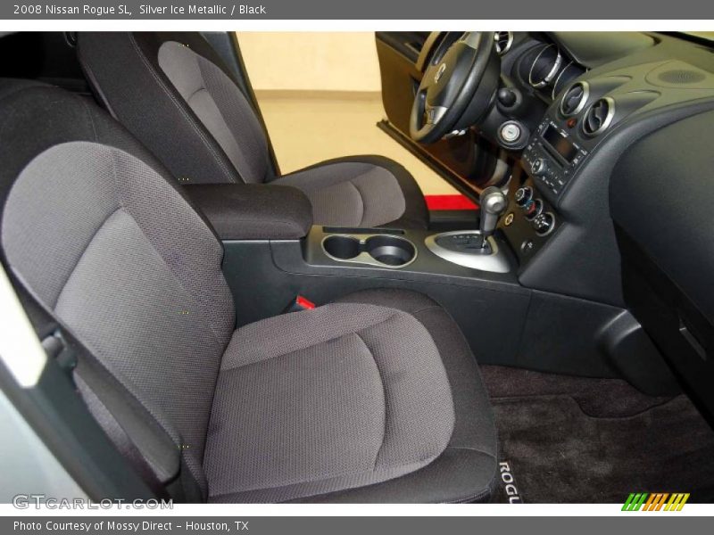 Silver Ice Metallic / Black 2008 Nissan Rogue SL