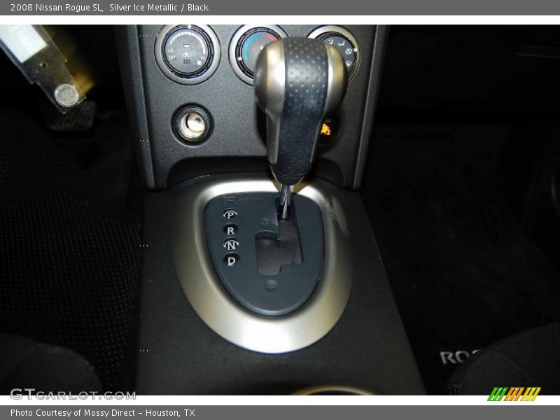 Silver Ice Metallic / Black 2008 Nissan Rogue SL