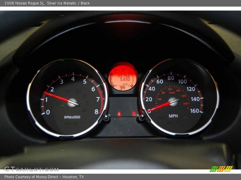 Silver Ice Metallic / Black 2008 Nissan Rogue SL