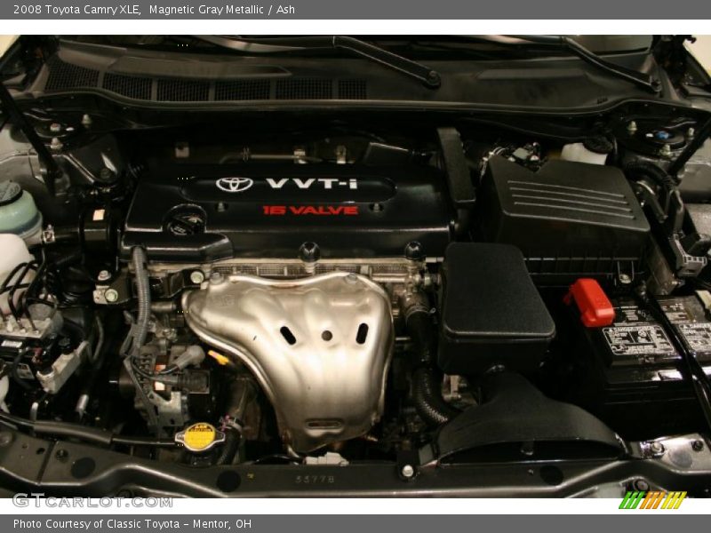 Magnetic Gray Metallic / Ash 2008 Toyota Camry XLE