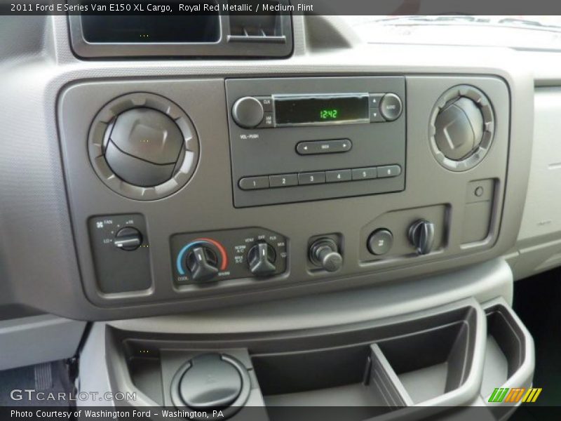 Royal Red Metallic / Medium Flint 2011 Ford E Series Van E150 XL Cargo