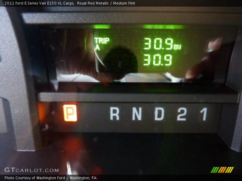 Royal Red Metallic / Medium Flint 2011 Ford E Series Van E150 XL Cargo