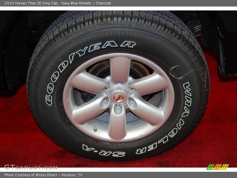 Navy Blue Metallic / Charcoal 2010 Nissan Titan SE King Cab