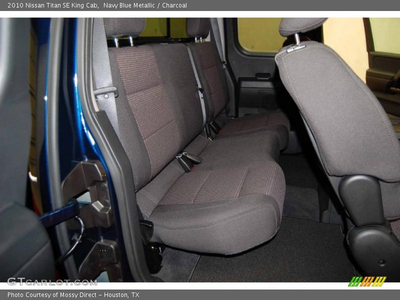 Navy Blue Metallic / Charcoal 2010 Nissan Titan SE King Cab
