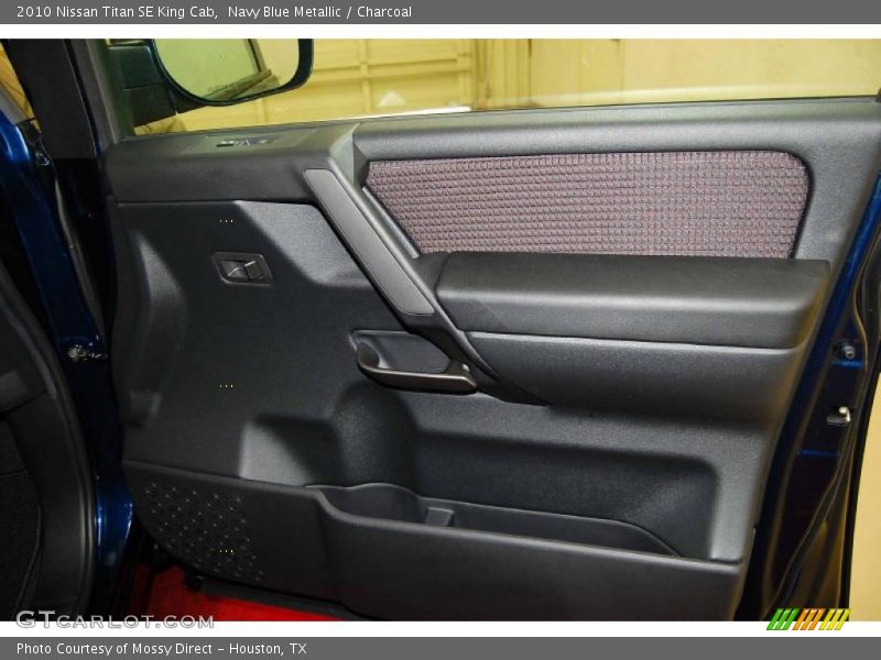 Navy Blue Metallic / Charcoal 2010 Nissan Titan SE King Cab