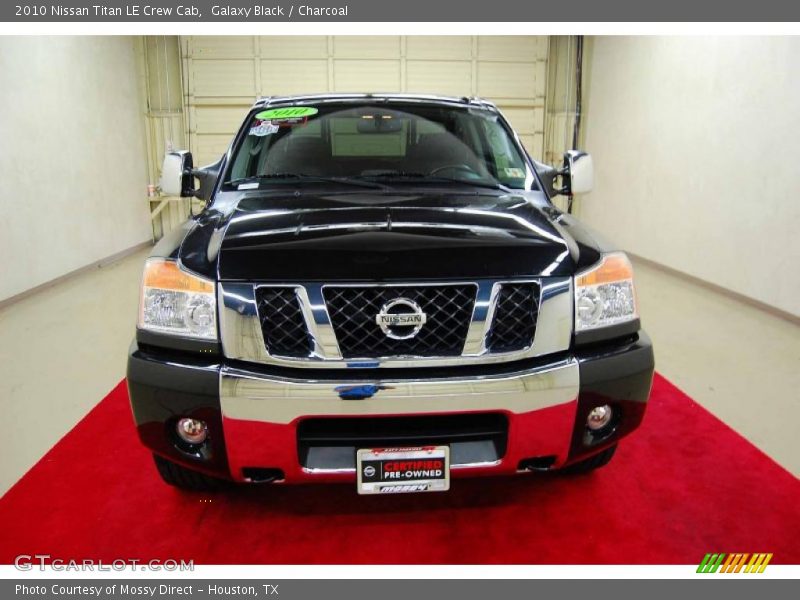 Galaxy Black / Charcoal 2010 Nissan Titan LE Crew Cab