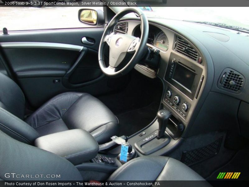  2006 9-5 2.3T SportCombi Wagon Obsidian Black Interior