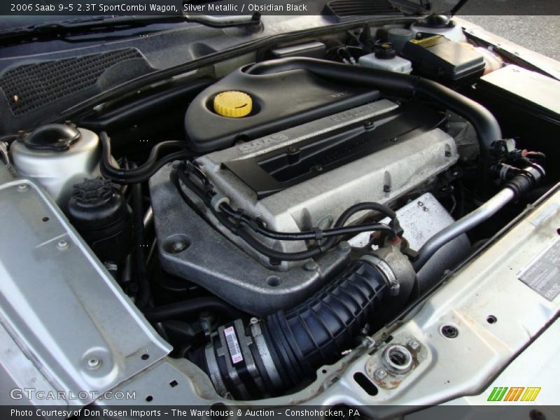  2006 9-5 2.3T SportCombi Wagon Engine - 2.3 Liter Turbocharged DOHC 16 Valve 4 Cylinder