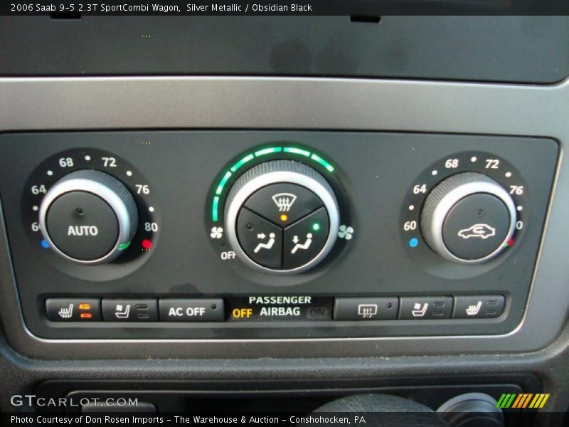 Controls of 2006 9-5 2.3T SportCombi Wagon