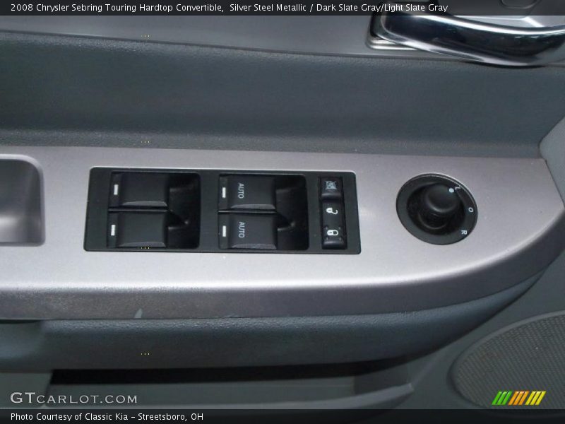 Silver Steel Metallic / Dark Slate Gray/Light Slate Gray 2008 Chrysler Sebring Touring Hardtop Convertible
