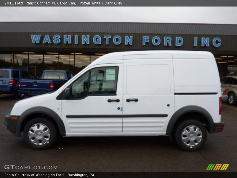 Frozen White / Dark Grey 2011 Ford Transit Connect XL Cargo Van