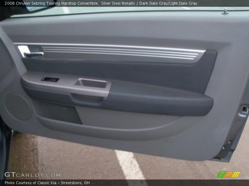 Silver Steel Metallic / Dark Slate Gray/Light Slate Gray 2008 Chrysler Sebring Touring Hardtop Convertible