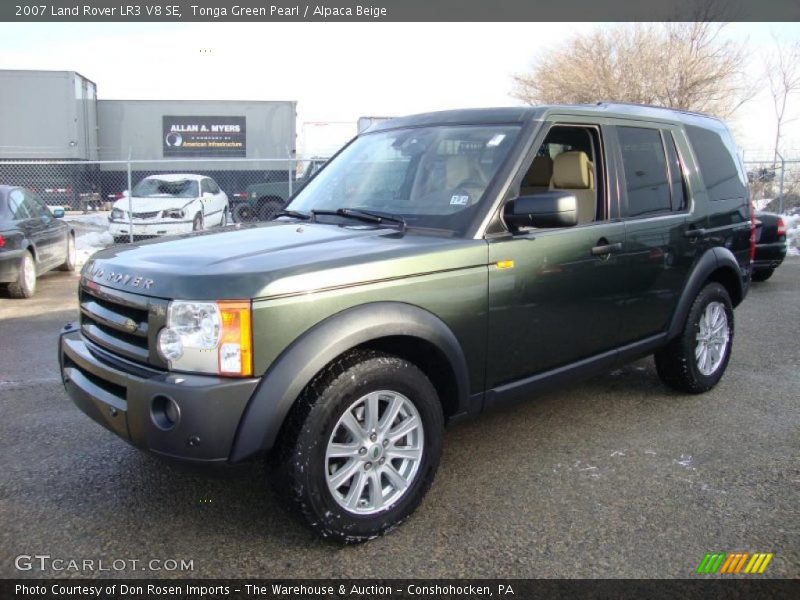Tonga Green Pearl / Alpaca Beige 2007 Land Rover LR3 V8 SE