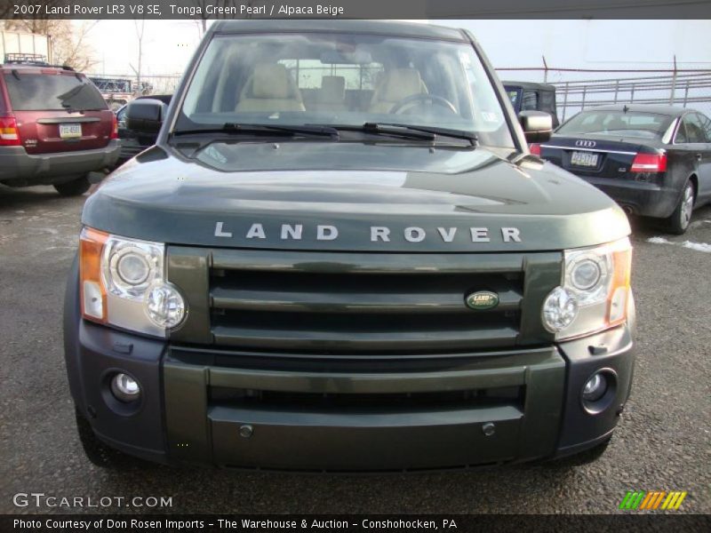 Tonga Green Pearl / Alpaca Beige 2007 Land Rover LR3 V8 SE