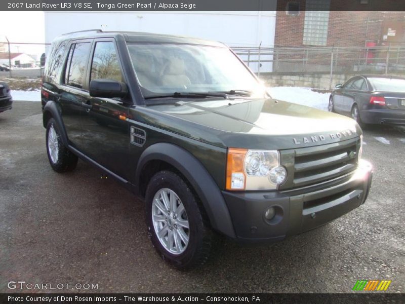 Tonga Green Pearl / Alpaca Beige 2007 Land Rover LR3 V8 SE