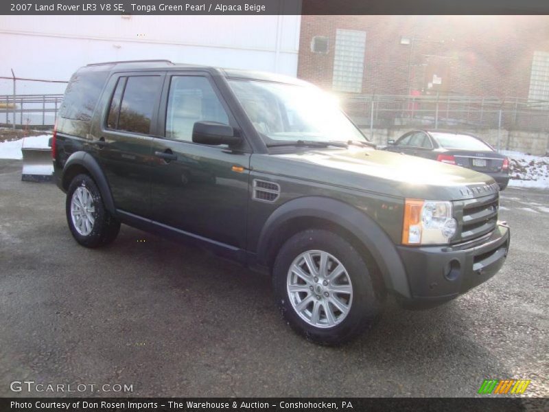 Tonga Green Pearl / Alpaca Beige 2007 Land Rover LR3 V8 SE