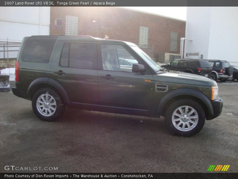 Tonga Green Pearl / Alpaca Beige 2007 Land Rover LR3 V8 SE