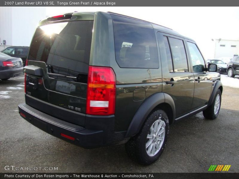 Tonga Green Pearl / Alpaca Beige 2007 Land Rover LR3 V8 SE