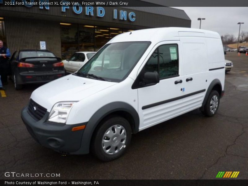 Front 3/4 View of 2011 Transit Connect XL Cargo Van