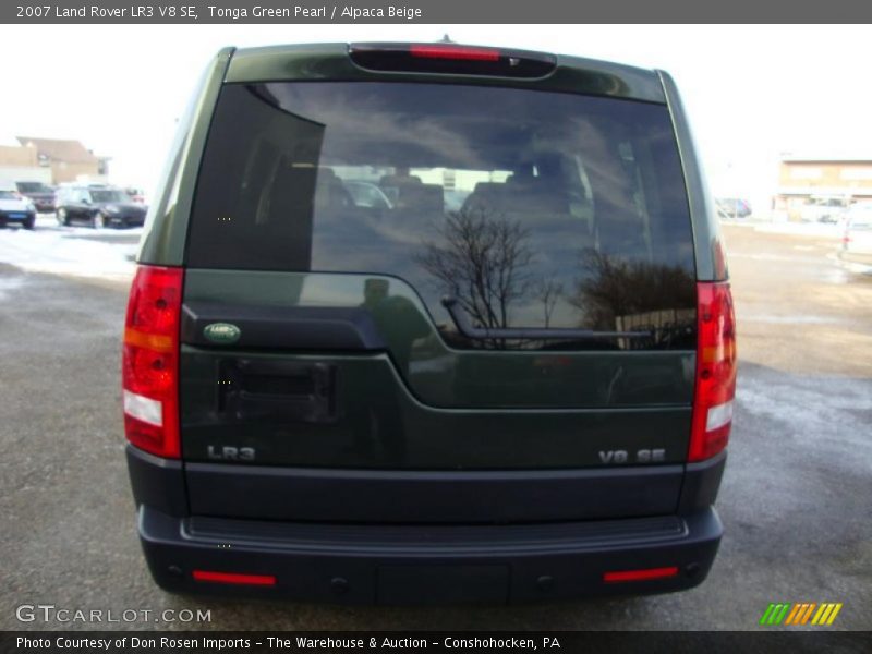 Tonga Green Pearl / Alpaca Beige 2007 Land Rover LR3 V8 SE
