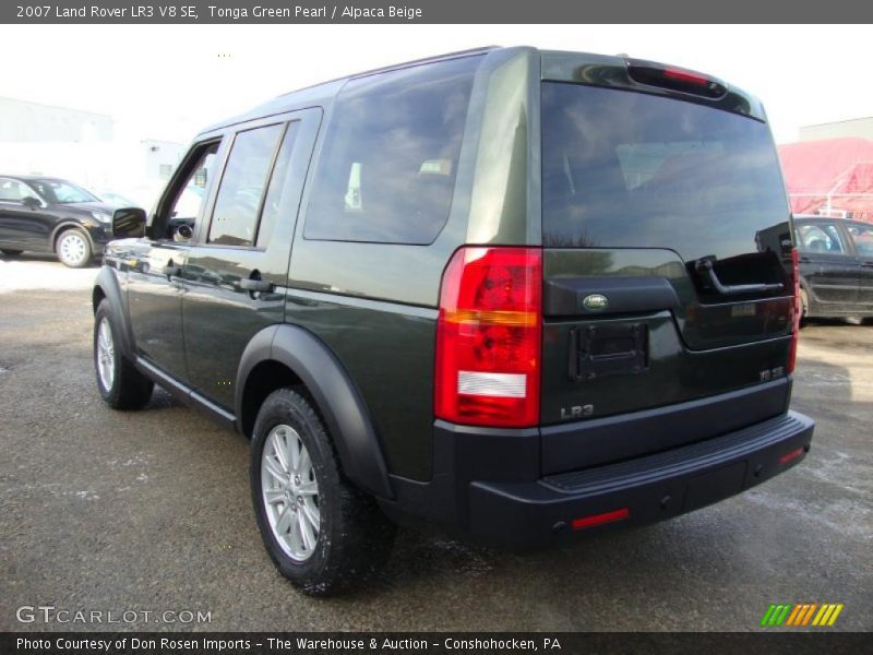 Tonga Green Pearl / Alpaca Beige 2007 Land Rover LR3 V8 SE