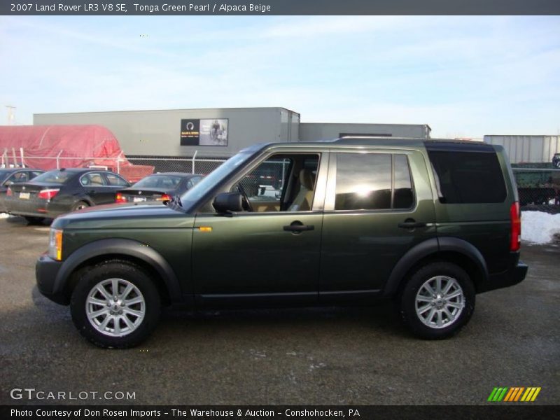 Tonga Green Pearl / Alpaca Beige 2007 Land Rover LR3 V8 SE