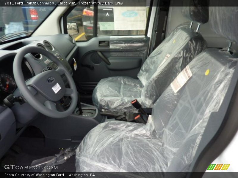 Frozen White / Dark Grey 2011 Ford Transit Connect XL Cargo Van
