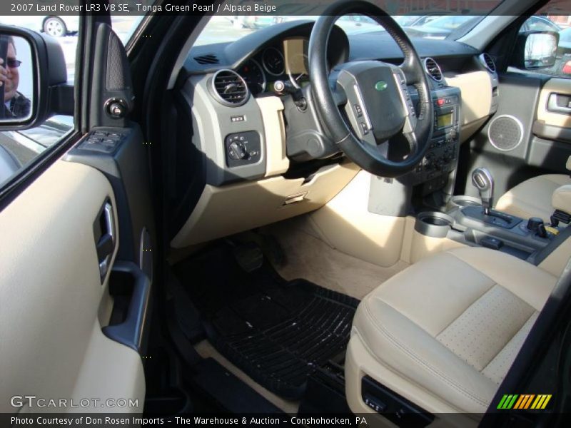 Tonga Green Pearl / Alpaca Beige 2007 Land Rover LR3 V8 SE