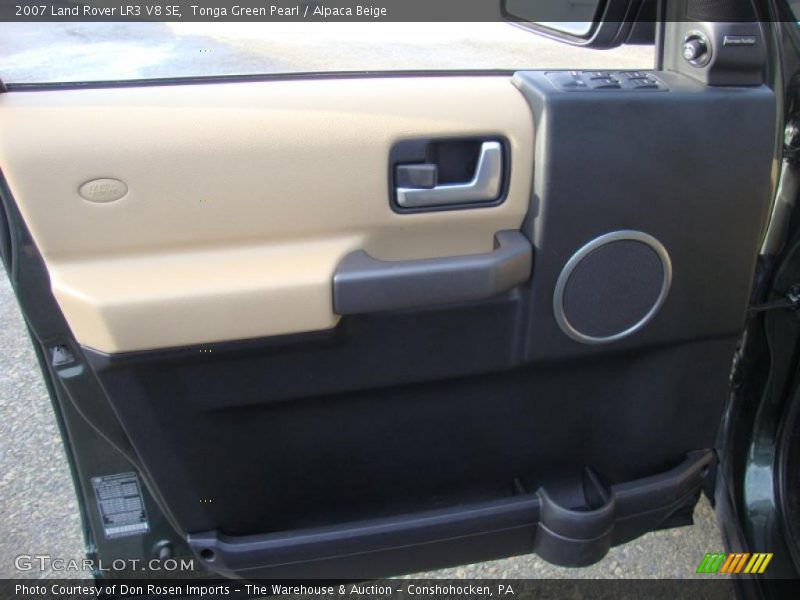 Tonga Green Pearl / Alpaca Beige 2007 Land Rover LR3 V8 SE