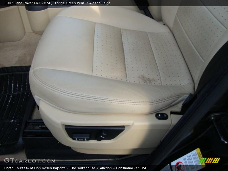 Tonga Green Pearl / Alpaca Beige 2007 Land Rover LR3 V8 SE