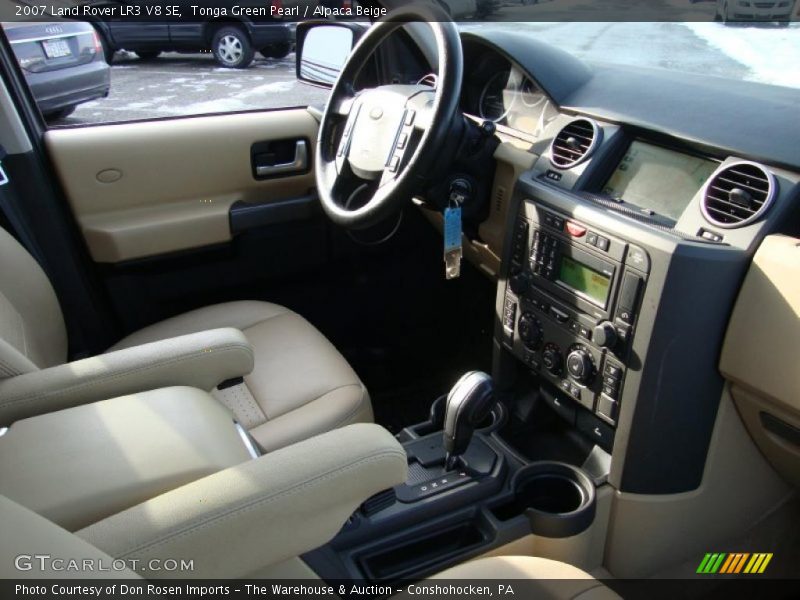 Tonga Green Pearl / Alpaca Beige 2007 Land Rover LR3 V8 SE