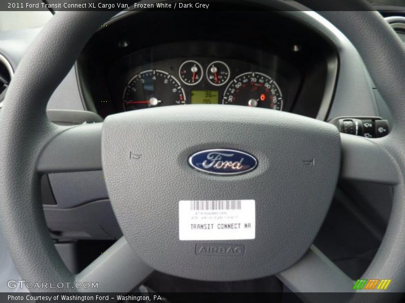Frozen White / Dark Grey 2011 Ford Transit Connect XL Cargo Van
