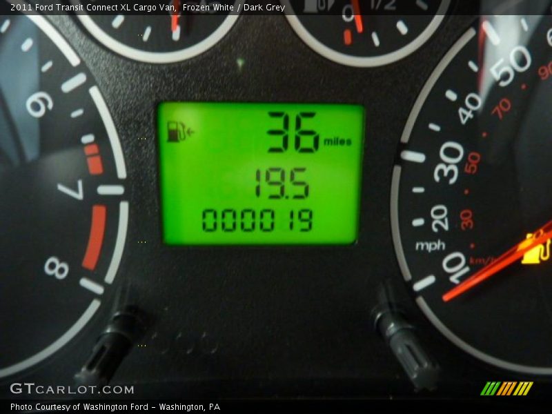 Frozen White / Dark Grey 2011 Ford Transit Connect XL Cargo Van