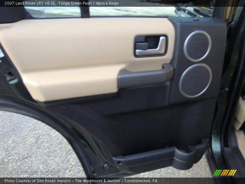 Tonga Green Pearl / Alpaca Beige 2007 Land Rover LR3 V8 SE
