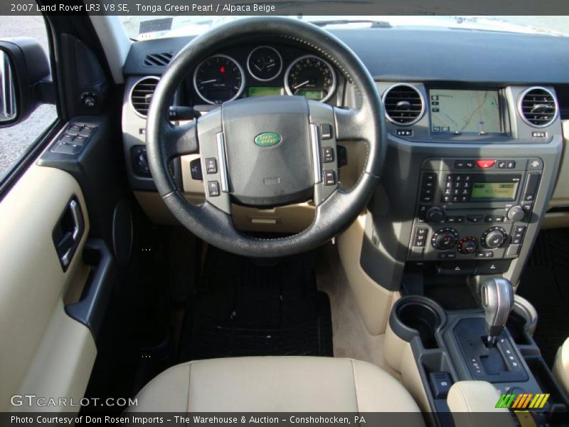 Tonga Green Pearl / Alpaca Beige 2007 Land Rover LR3 V8 SE