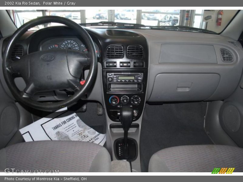 Gray Interior - 2002 Rio Sedan 