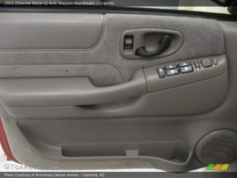 Majestic Red Metallic / Graphite 2001 Chevrolet Blazer LS 4x4