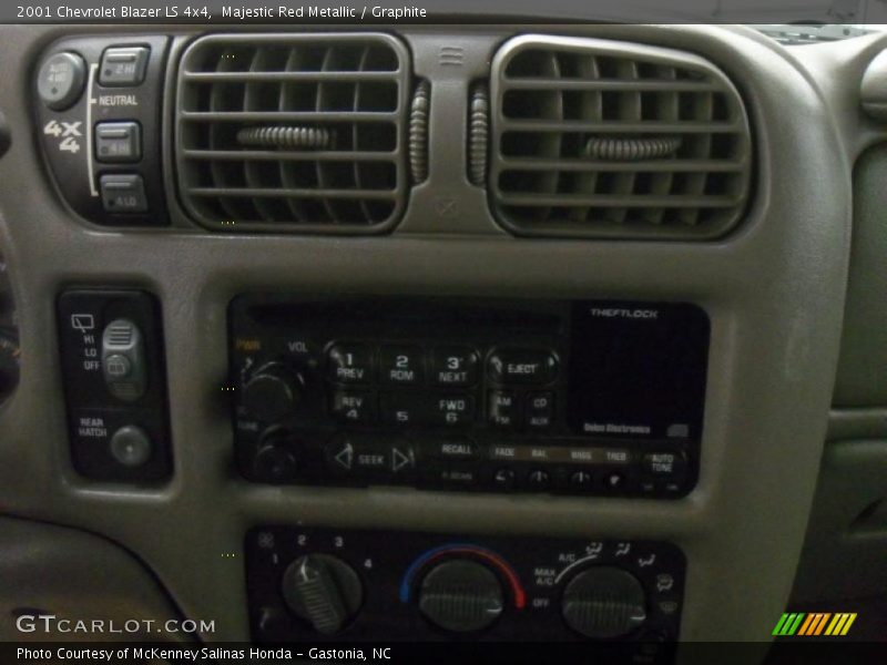 Majestic Red Metallic / Graphite 2001 Chevrolet Blazer LS 4x4